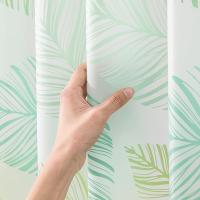 Cortina de Ducha,Impermeable y Resistente al Moho Cortinas de Baño de Hojas Verdes, Cortina Ducha Verde 180 x 200cm - details 5