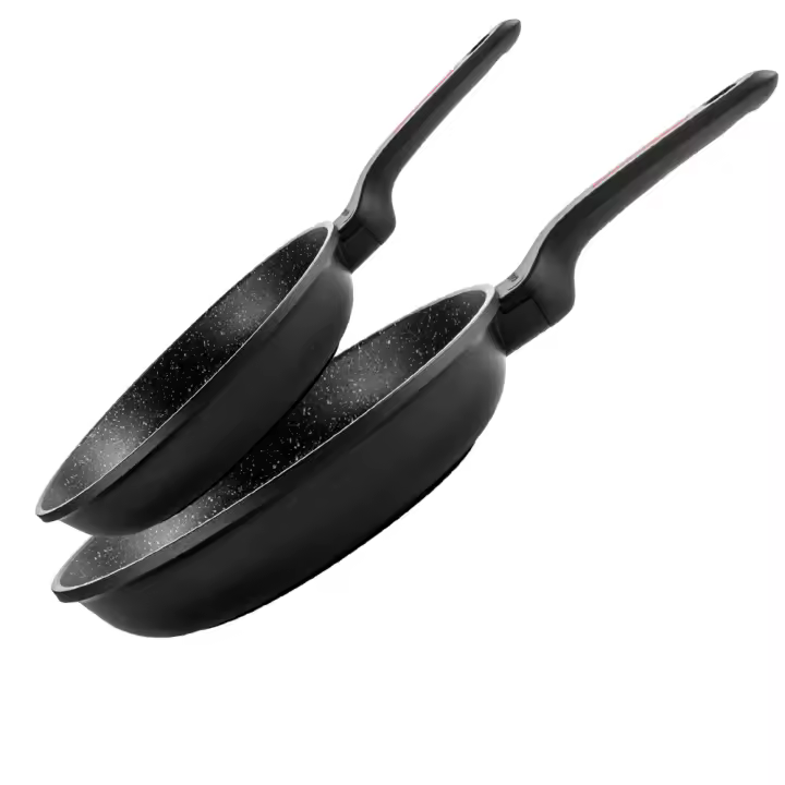 Fagor Alutherm - Set Sartenes 20 + 26cm, Aluminio Fundido, Antiadherente Bicapa, Todo Tipo de Cocinas, Inducción, Diseño Ergonómico, Fondo Difusor - 1