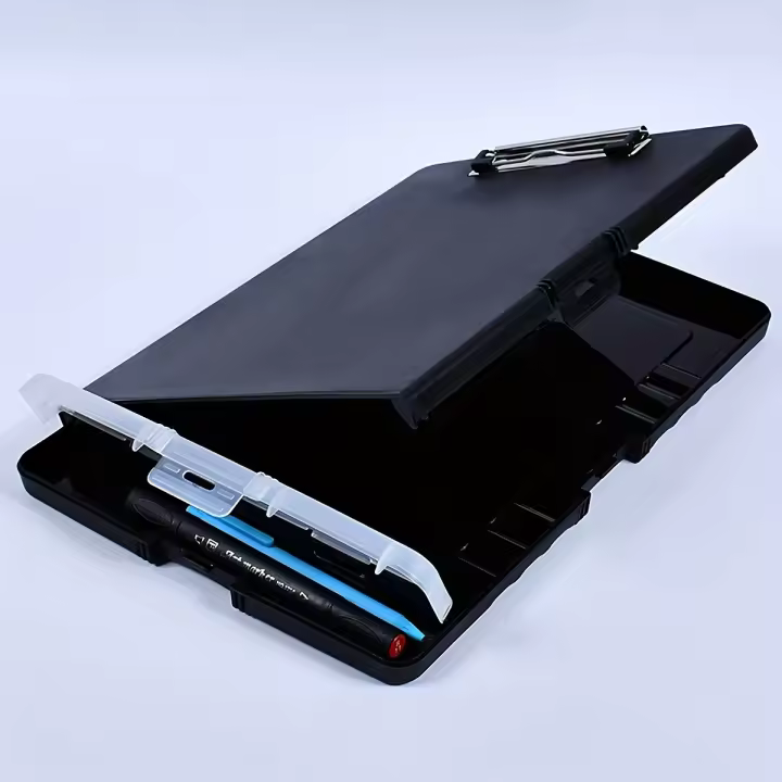 Tablero De Escritura Multifuncional Con Gancho Clip De Fuerza Individual Caja De Archivos Portátil Organizador De Material - 1