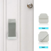 Par De Puertas Protección De Seguridad Para Bebés Wedge De Goma Tipo Puente Con Diseño De Ratón Stopper Guardia Porta Protección Conveniente - details 1
