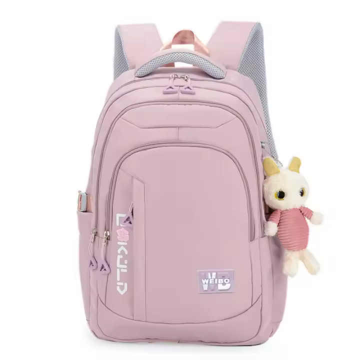 Mochila de Nailon para Mujer, resistente al Agua Bolso de hombro, Gran capacidad - 1