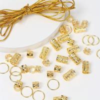 Juego De 41 Piezas De Cabello Braids Cuffs Set Charms De Dreads Joyería De Cabello Anillos De Decoración Para El Cabello Material De Aleación Estilo Geométrico Para Mujeres - details 0