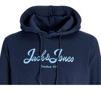 Jack & Jones Hombre Sudadera con Capucha Ajustable y bolso Frontal de 270 grs Serie ORIGINAL Mod JORTIME muy suave cálida Moda Casual Informal OTOÑO INVIERNO REF 274784 - details 5