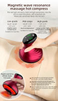 Masajeador Eléctrico De Cuerpo Con Guasha Scraping Vaciómetro Con Botellas De Succión Bombilla De Quemador De Grasa Anti-cellulitis Para Uso Doméstico - details 4