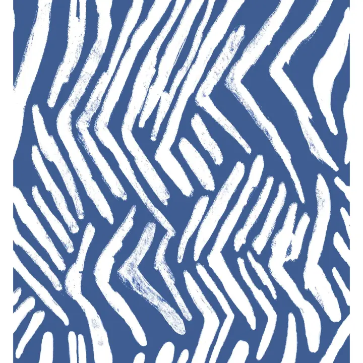 Mantel antimanchas tela resinada Impermeable, Diseño Moderno y Lavable en Azul, Teja y Verde. Hulehule Tex - CONGO - 1