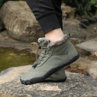 Botas De Invierno Para Hombres Y Mujeres Zapatos Casuales De Nieve Botas De Pies Calientes Para Exteriores Trabajo Zapatillas De Neopreno Cremallera Ajuste Tamaño 36-47 - details 20