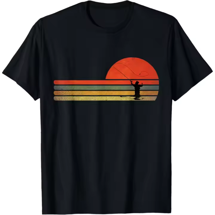 Camiseta de Manga Corta, 100% Algodón, Ropa Unisex para Hombres y Mujeres en 5 Tallas, Camiseta Negra, Cuello redondo con estampado. - 1
