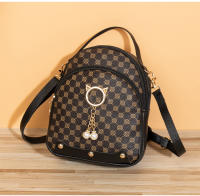 Nueva Mochila De Moda Con Colgante De Gato Diseño Niche Portátil Mochila De Hombro Para Mujeres Material PU Con Lining De Poliéster - details 15