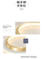 Lámpara De Techo Moderna Y Lujo Nórdica En Oro Para Sala De Estar Restaurante Pasillo Decoración Sencilla Fuente De Luz LED Incluida Vínculo 110V-220V - details 1