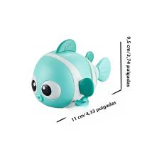 Juguetes De Baño Para Niños Con Peces Clowns En Cadena Que Corren Al Baño Juego En Agua Interacción Entre Padres E Hijos - details 1