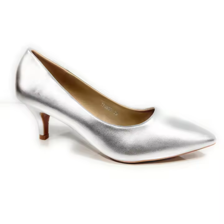 SALON TACON BAJO PUNTA FINA CHAROL - 1