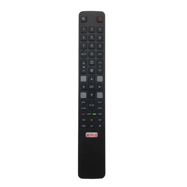 Control Remoto Universal Para TCL TV 4K LCD LED Con Botón NETFLIX Repuesto Compatible Con Smart TV RC802N - 1