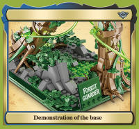 Bloques De Construcción Creativos Mágicos Para Niños Set De Modelos De Bosque De Películas Expertos Ideas De Decoración Bricks MOC Juguete Para Regalos - details 3