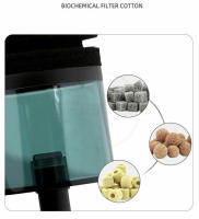 Filtro Bioquímico De Esponja Eléctrico Para Acuario Oxygenación De Bacterias Tanque De Peces Carbón Espuma Koi Aquascaping - details 1