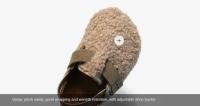 Zapatillas De Peluche Para Niños Y Niñas Clogs Elásticas De Verano Calientes Invierno Suela Suave Antideslizante Tallas 14-21 - details 2