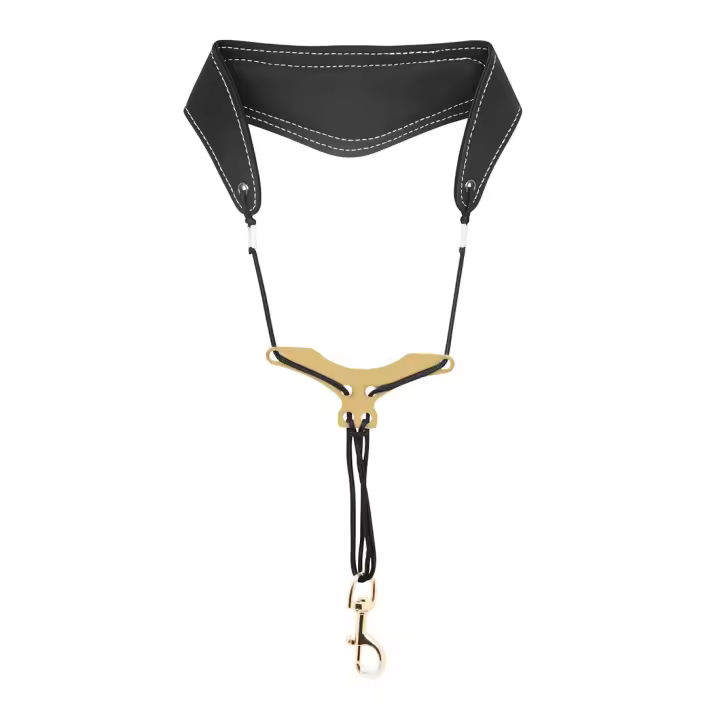 Cuerda De Hombro Para Saxofón IRIN Ajustable De Cuero Protección Suave Y Transpirable Para Soprano Tenor Alto Accesorio De Música - 1