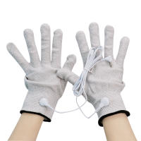 EMS Electrodo Físico Con Cable Guantes Calcetines Para Masaje Terapéutico Relajación Estimulación Muscular Accesorios De Equipo - details 6