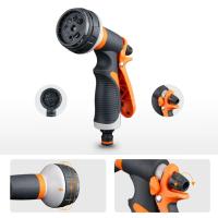 Pistola De Rociador De Jardín Multi-Función Para Riego Del Césped Y Lavar Coche Con Varias Interfaz Alta Presión Duradera Herramienta Mano - details 21