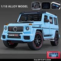 Nueva Modelo De Coche De Aleación Benz G800 a Escala 1:18 Con Sonido Y Luz Juguete De Retroceso Para Niños Decoración Colección Regalo SUV Todoterreno - details 7