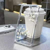 Funda De Silicona Transparente Con Diseño Floral Para Samsung A54 5G A34 A53 S21 FE A33 A52 A15 A35 Compatible Con Galaxy S24 S23 Ultra S22 - details 0