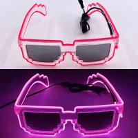 Gafas LED Iluminadas 1PC Gafas De Noche Para Fiesta Suministros De Brillo Para Niños Y Adultos Favoritos De Fiesta - details 29