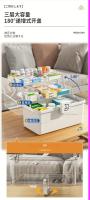 Caja De Medicamentos Grande Capacidad Multi Capa Caja De Almacenamiento Para El Hogar Kit De Primeros Auxilios Portátil Caja Médica Ecológica - details 5