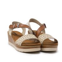 REFRESH 172846 02 Sandalias plataforma mujer 35839 25V SANDALIA PALA PICADA HIELO - details 1