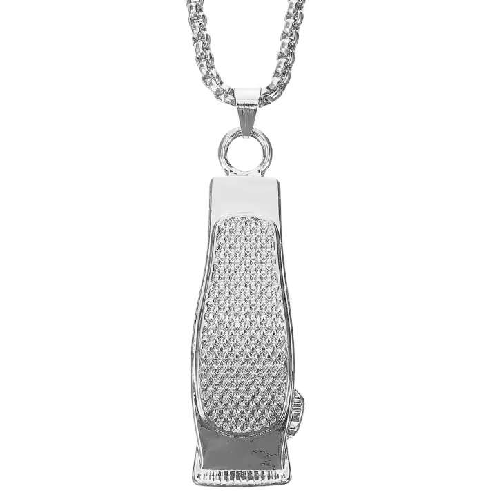Collar de barberos, collar de metal, joyería, collar con Collar de Barbero, collar de moda para paraguas - 1