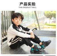 Zapatos Deportivos Casuales Para Niños Transpirables Primavera Otoño Moda Juvenil Zapatillas Con Cordones Y Hebilla Material Superior De Cuero Suela EVA - details 12