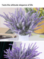 5Pcs Lavanda Artificial Decoración Romántica De Boda Estilo Nórdico Vaso De Almacenamiento Decoración De Hogar Y Bouquet - details 6