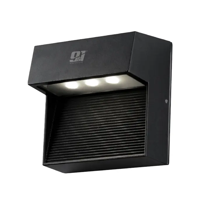 ORION91 Donclaif Aplique LED Inox IP54 3w 257lm Blanco Neutro 4000K - Iluminación Exterior - 1