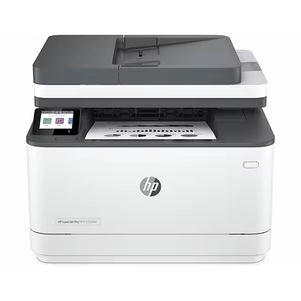 Multifunción Láser Monocromo HP Láserjet Pro 3102FDN Fax/ Dúplex/ Blanca - 1