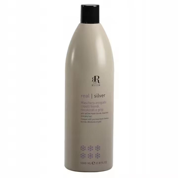 RR LINE Mascarilla Real Silver Anti-yellow 1000ml - 1