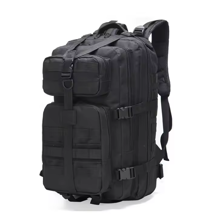 Mochipa táctica de Asalto 3P para aficionados militares, mochila de Montañismo de Doble hombro para Exterior, impermeable, de camuflaje, median de 35 L. - 1