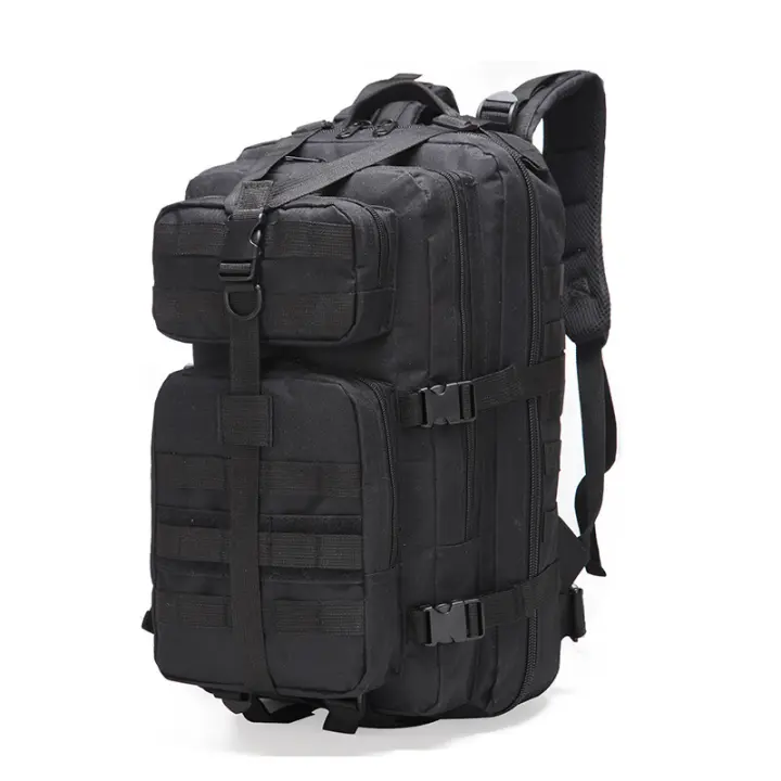 Mochipa táctica de Asalto 3P para aficionados militares, mochila de Montañismo de Doble hombro para Exterior, impermeable, de camuflaje, median de 35 L. - 1