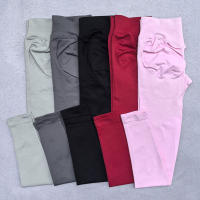Leggings Mujer Scrunch Sin Costuras Yoga Gimnasio Deportes Pantalones De Fitness Ropa De Entrenamiento Tallas Verdaderas Cómodas - details 1