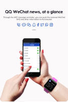 Pulsera inteligente con Pantalla a color D13, monitorización de frecuencia cardíaca, presión arterial, Sueño, IP67, resistente a Agua, Reloj con Carga Directa por USB - details 15