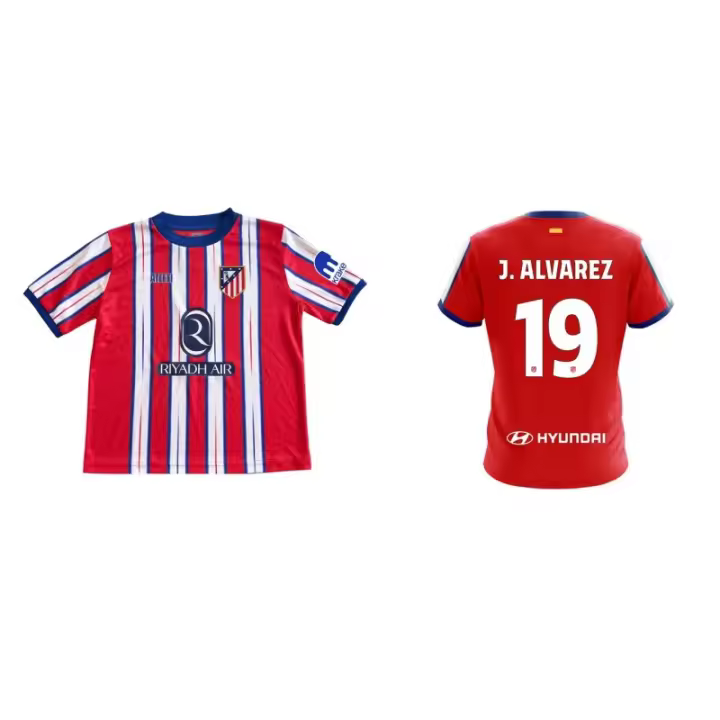 Atlético de Madrid camiseta primera equipación Julián Álvarez temporada 24/25 adulto réplica oficial <p></p><p>Atlético de Madrid camiseta primera equipación Julián Álvarez temporada 24/25 adulto réplica oficial</p> - 1