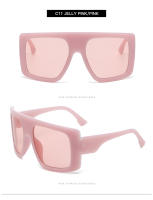 Gafas De Sol Cuadradas Punk Oversize Para Hombre Y2K Tendencia Única Con Lente UV400 Para Ciclismo Y Conducción - details 19