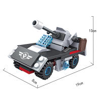COGO Transformación De Robot a Avión Juguetes De Bloques De Construcción Serie Militar Regalo Para Niños (774 Piezas) - details 10