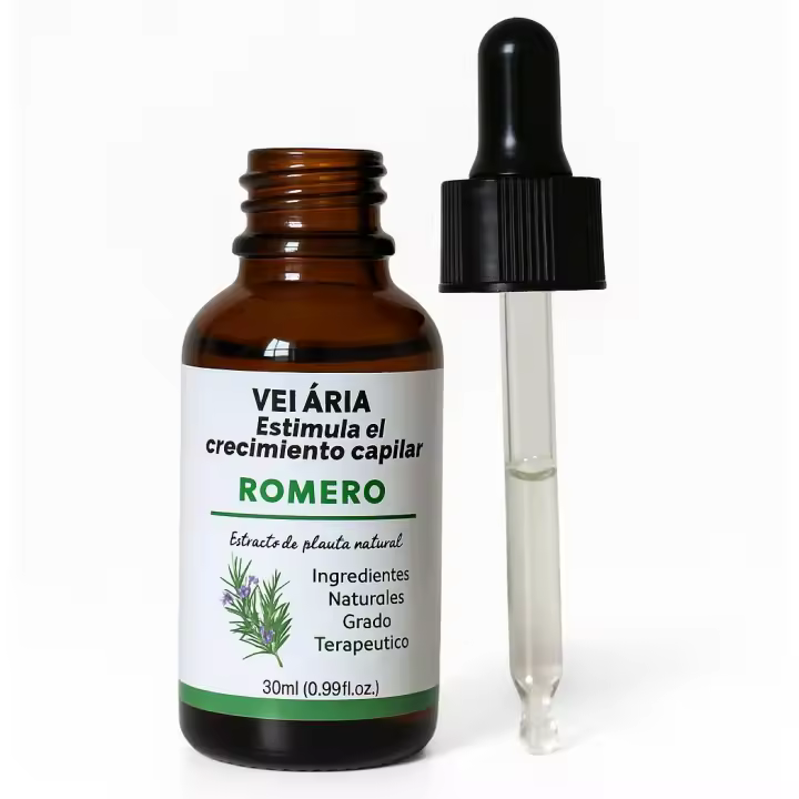 Romero Aceite esencial 30ml puro. Grado terapéutico, tónico capilar. Certificado y registro sanitario - 1