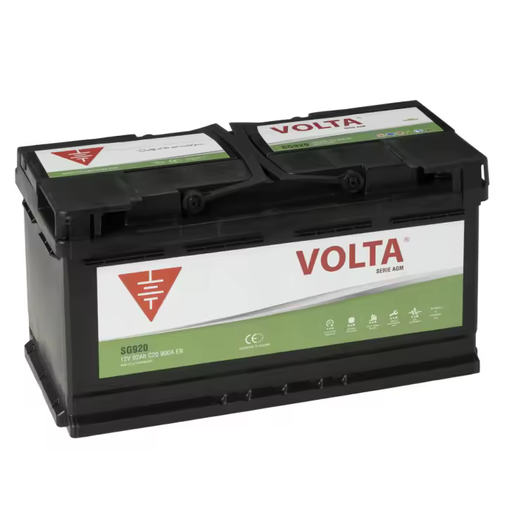 Batería start stop AGM 92Ah 900A Volta - 1