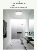 Luz De Techo LED Ultrafina 2.2CM Panel Decorativo Energía Ahorradora Sin Parpadeo 6W 9W 13W 18W 24W Para Dormitorio Habitación - details 6