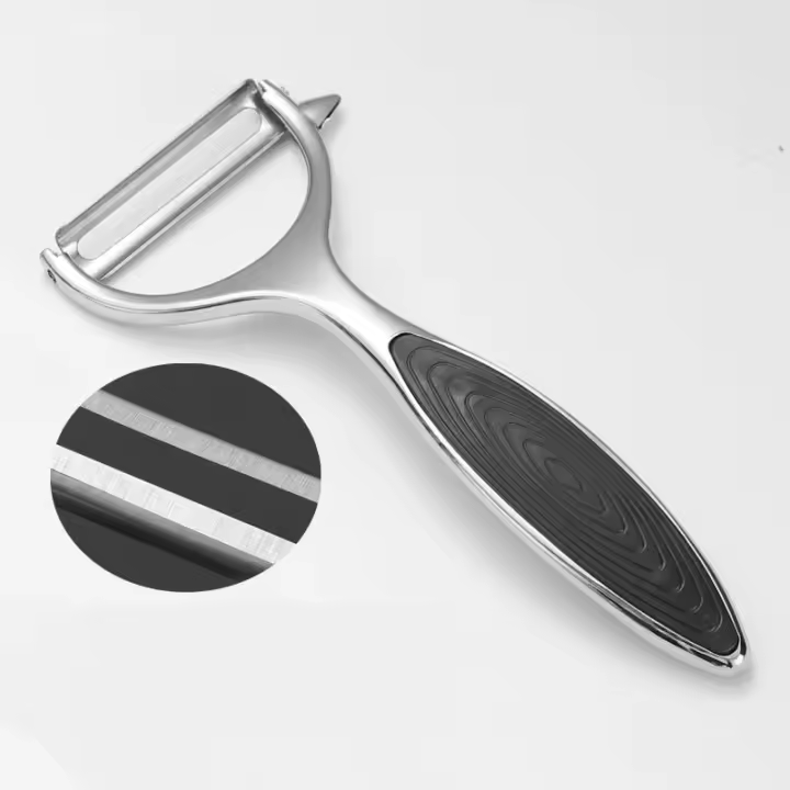 Pelador De Verduras Y Frutas De Acero Inoxidable Multiusos Para Patatas Zanahorias Y Frutas Herramientas De Cocina Ecológicas Y Resistentes - 1