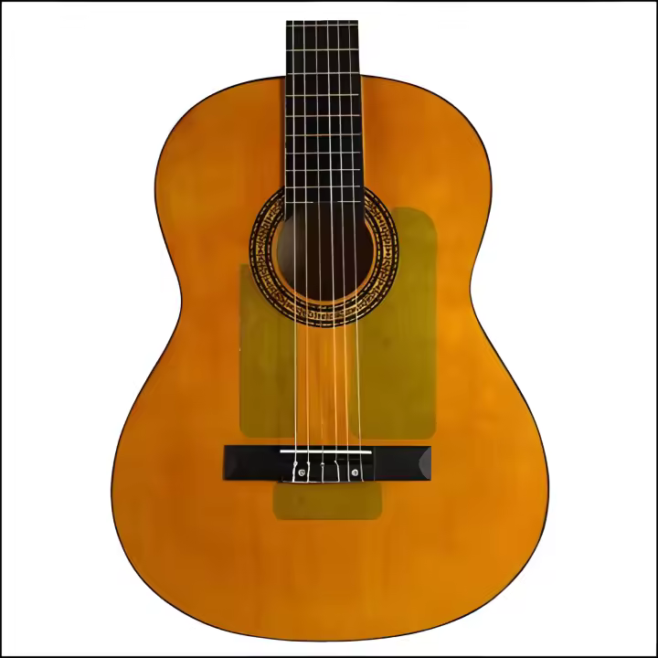 juego 3 golpeadores guitarra clasica electroestatico transparente - 1