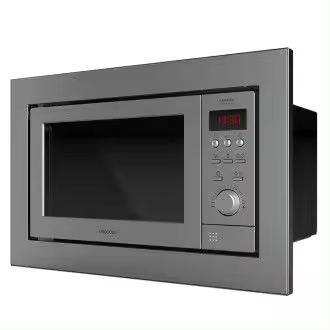 CECOTEC 01390 Microondas digital encastrable con capacidad de 25 litros en color acero GrandHeat 2500 - 1