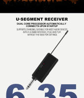 Micrófono Inalámbrico De Doble Microfono 2.4G Para Violín Y Cello Con Clip De Recogida De Sonido Uni-directional Para Escenario - details 9