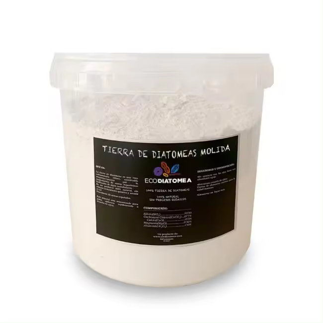 Tierra de Diatomeas 5 Kg Molida -  ECODIATOMEA - 1
