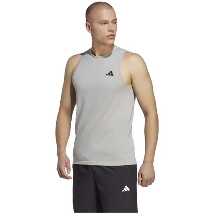 Camiseta de Tirantes Adidas Train Essentials para hombre en color gris - 1