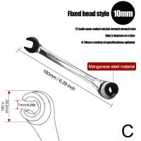 Llave De Eje Doble 8mm-19mm Herramienta Multifuncional De Acero Cromo Vanadio Antideslizante Para Aceite Y Reparación De Automóviles - details 14